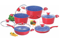 Cookware Set-10 Pcs Big Groove